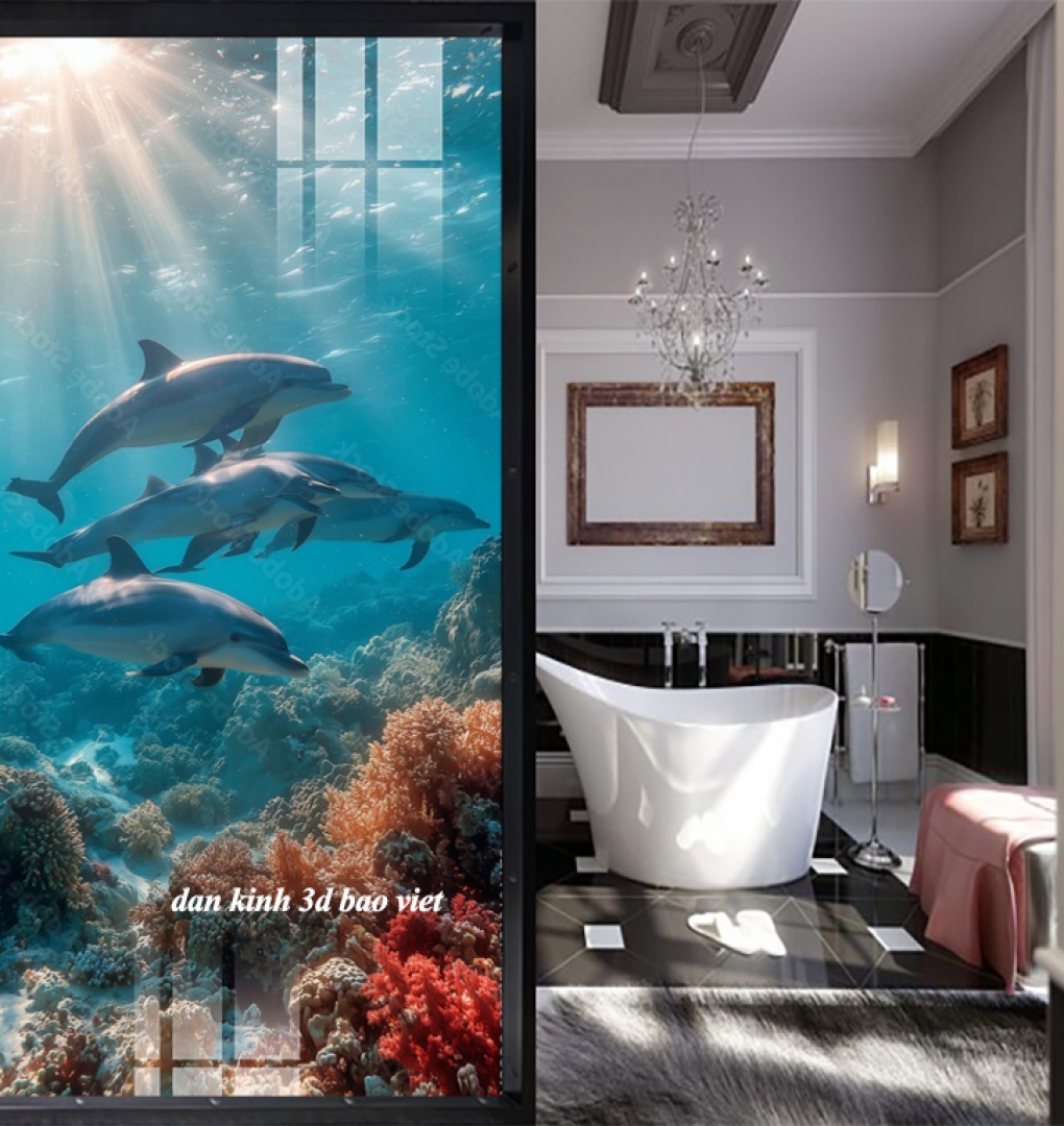 3D double-sided window sticker n2026-76