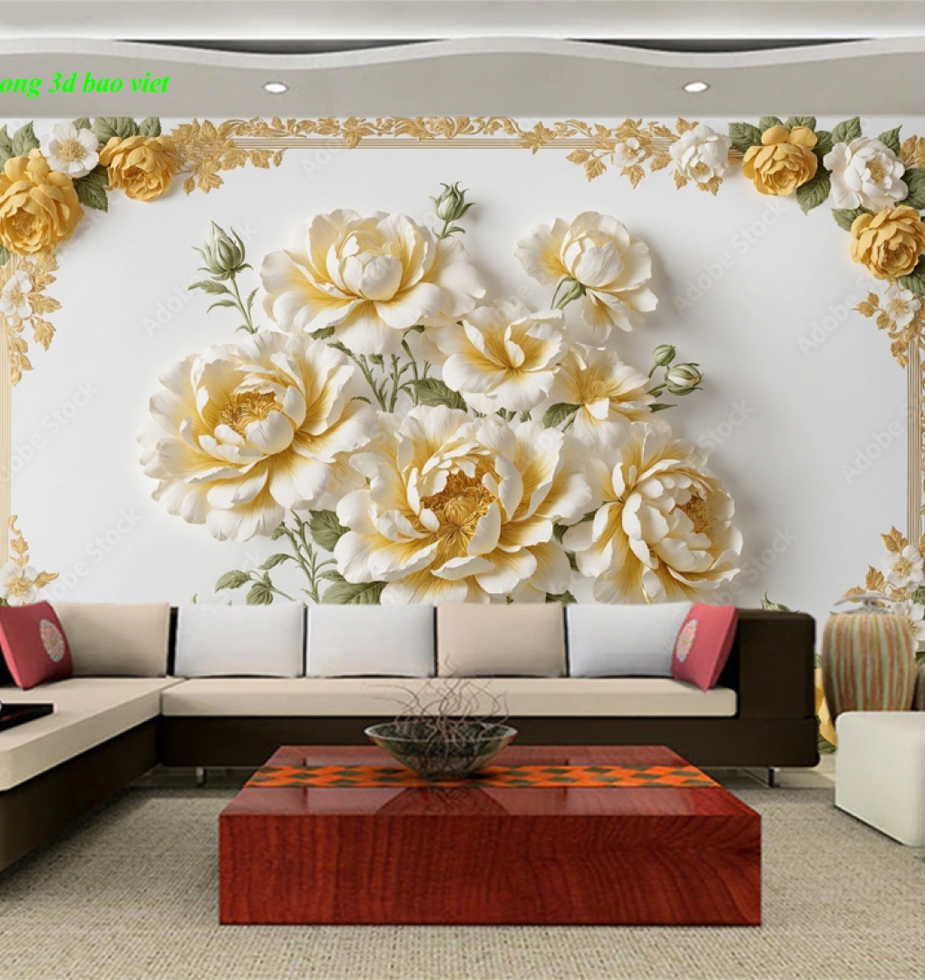 Giấy dán tường 3d n2026-206