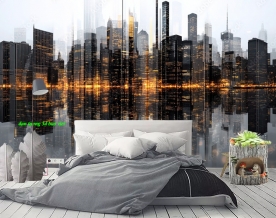 Giấy dán tường phòng ngủ k2026-210