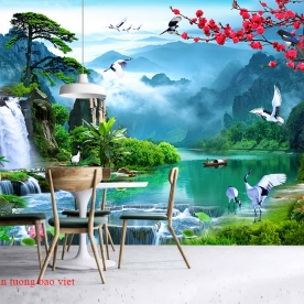 Wallpaper living room ft134