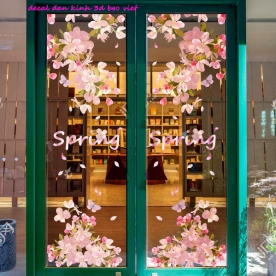 High quality glass decal se075