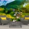 Beautiful landscape living room wallpaper fi158