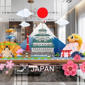 Decal dán kính cao cấp 3d trong suốt se154