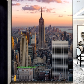 Tranh dán tường cảnh thành phố fm601