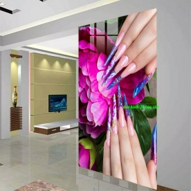 Decal dán kính cao cấp nails spa nails082