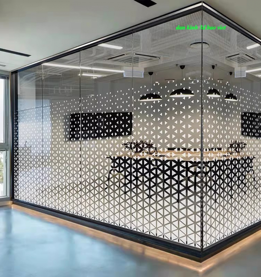 Decal dán kính nghệ thuật cho văn phòng n2026-28