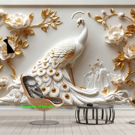 Giấy dán tường phòng khách n2026-26