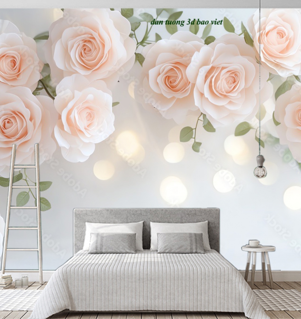 Giấy dán tường phòng ngủ sn2026-09