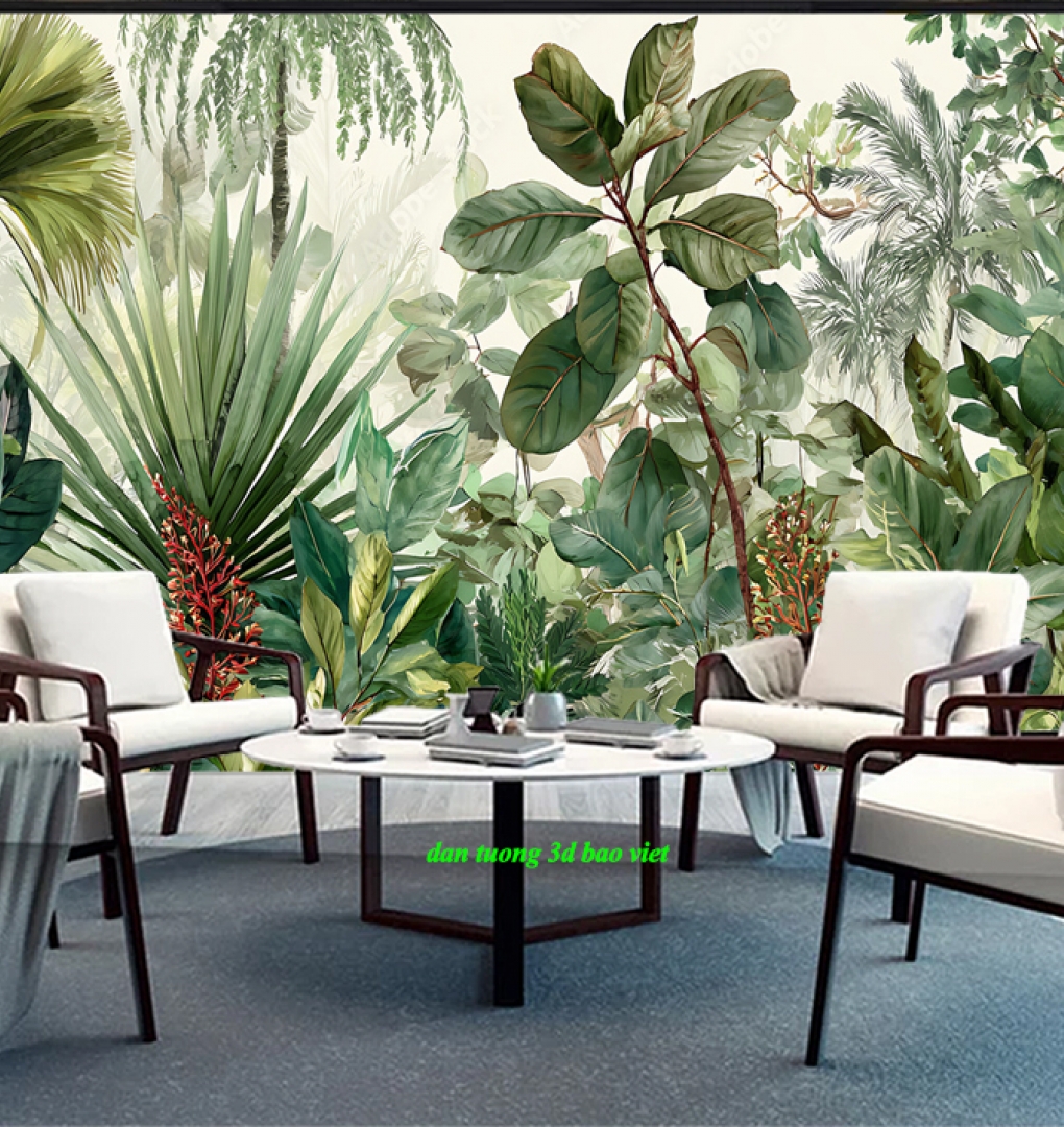 Giấy dán tường tropical n2026-11