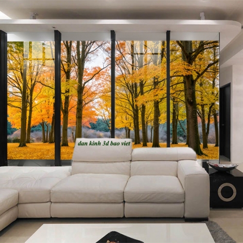 Tranh dán kính 3d 2 mặt kn2026-10