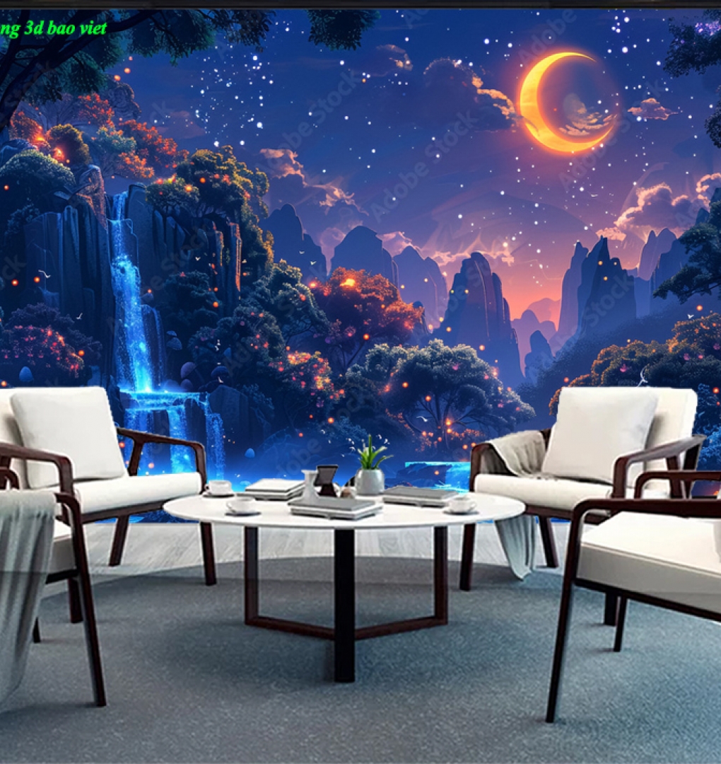 Tranh dán tường 3d galaxy n2026-03