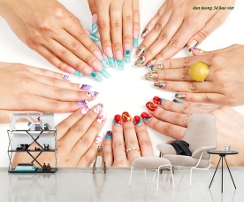 Tranh dán tường 3d nails084