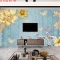 3d living room wallpaper fl203
