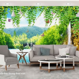 Wallpaper living room w205