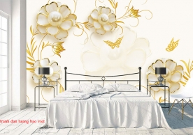 Fl204 bedroom wallpaper