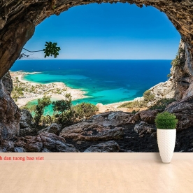 Seascape canvas mural me278