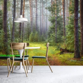 Tranh dán tường phong cảnh thiên nhiên 3d n2003-239