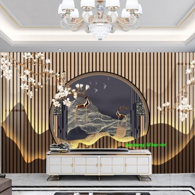 Giấy dán tường phòng khách n2004-458