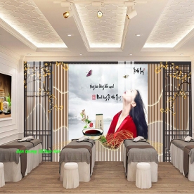Tranh dán tường nails spa n2004-450