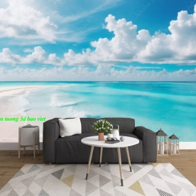 Tranh dán tường phong cảnh biển n2004-464