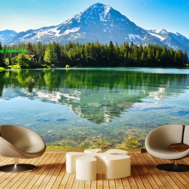 Tranh dán tường sông núi n2004-449