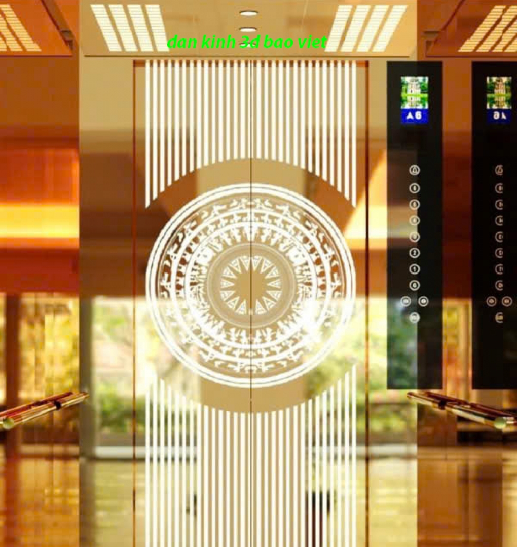 Decal dán kính nghệ thuật 3d trong suốt siglass144