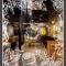 Decal dán kính nghệ thuật quán cafe glass173