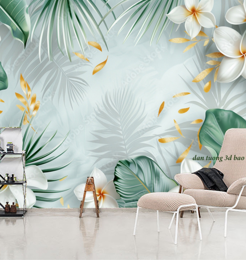 Giấy dán tường lá cây n2005-310
