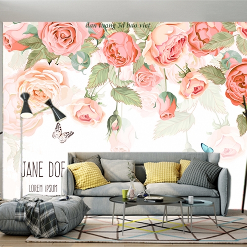 Giấy dán tường phòng khách đẹp sih400