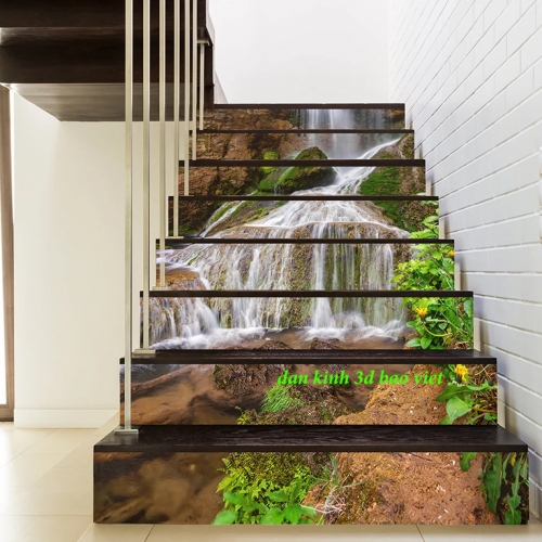 Tranh dán bậc cầu thang 3d n2005-311
