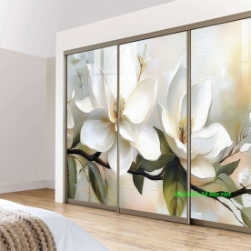 Tranh dán kính 3d 2 mặt kh399