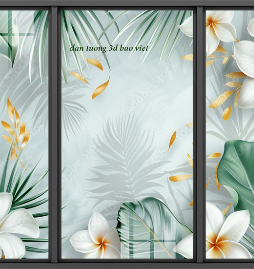 Tranh dán kính 3d 2 mặt n2005-310