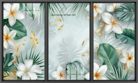 Tranh dán kính 3d 2 mặt n2005-310