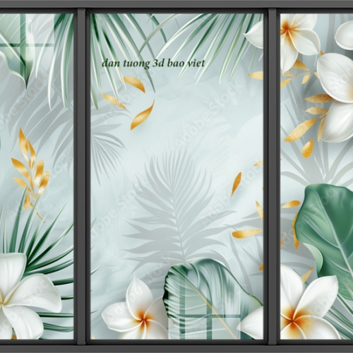 Tranh dán kính 3d 2 mặt n2005-310
