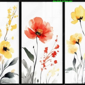 Tranh dán kính 3d 2 mặt n2005-322