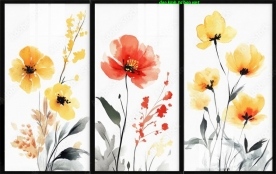 Tranh dán kính 3d 2 mặt n2005-322