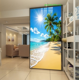 Tranh dán kính 3d 2 mặt s312