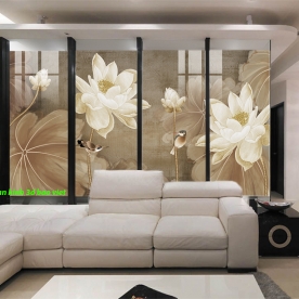 Tranh dán kính 3d 2 mặt seh401