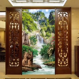 Painting glass 3d feng shui k342