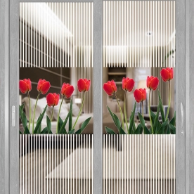 High quality glass decal se051