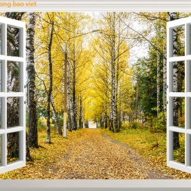 3d window murals t309