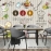 Wall murals for the restaurant me325