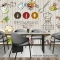 Wall murals for the restaurant me325