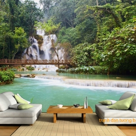 Waterfall murals me338