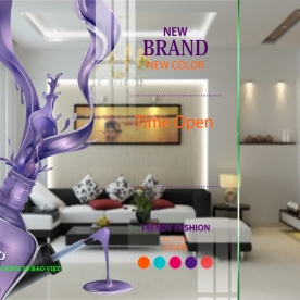 Decal dán kính cao cấp cho tiệm nails se146