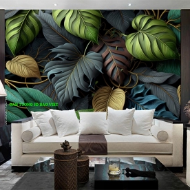 Giấy dán tường lá cây n2003-267