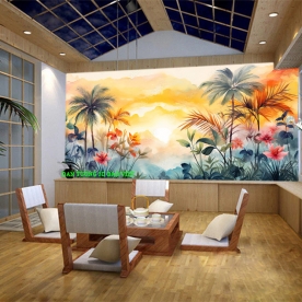 Giấy dán tường nhiệt đới n2003-261