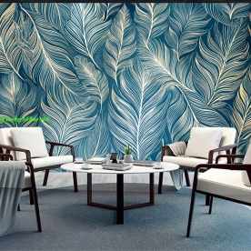 Giấy dán tường lá cây n2004-538