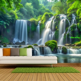 Tranh dán tường thác nước n2004-527