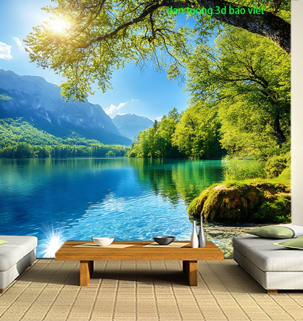 Giấy dán tường phòng khách w223